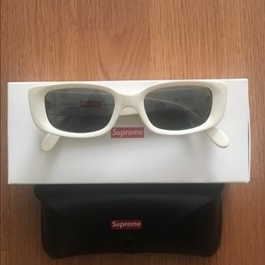 Supreme Palladium Sunglasses- White